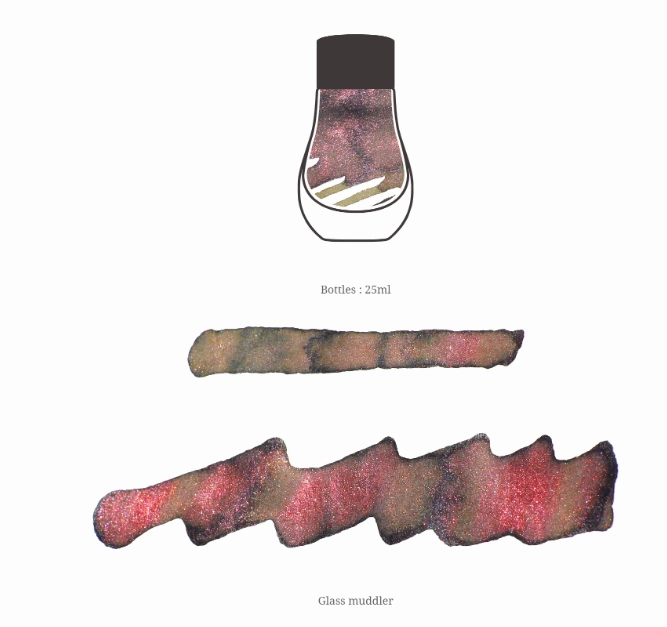 tiny bold Dominant Industry Pearl Ink 25Ml - Autumn Forest