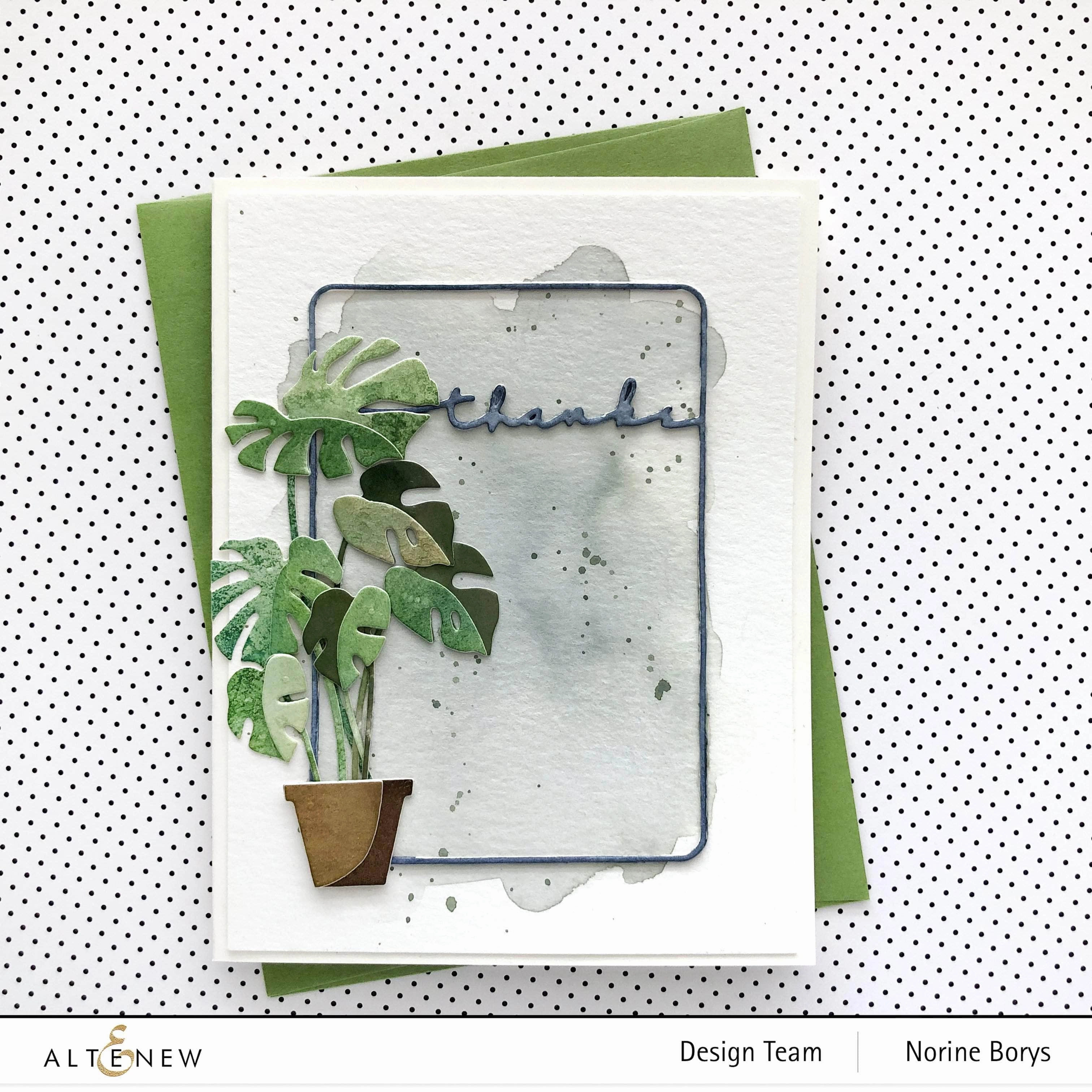 Framed Thanks Die automatic