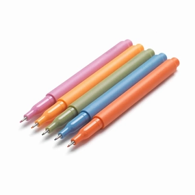 High Energy Fineliner Markers (Set Of 5) recycled