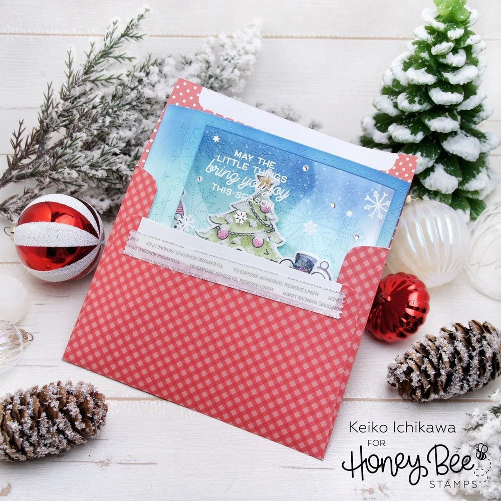 resilient Merry Little Mice - 6X8 Stamp Set