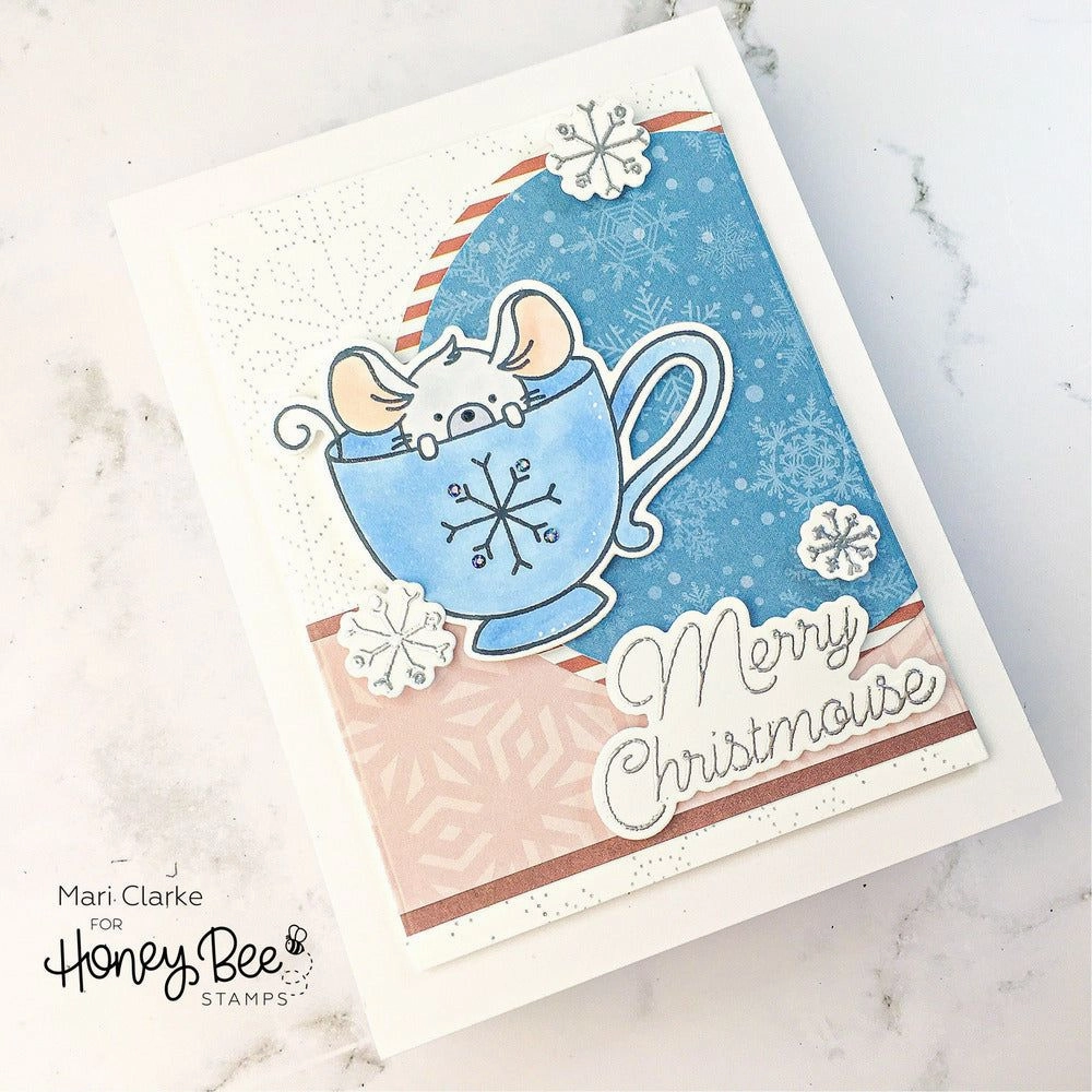 Merry Little Mice - 6X8 Stamp Set versatile