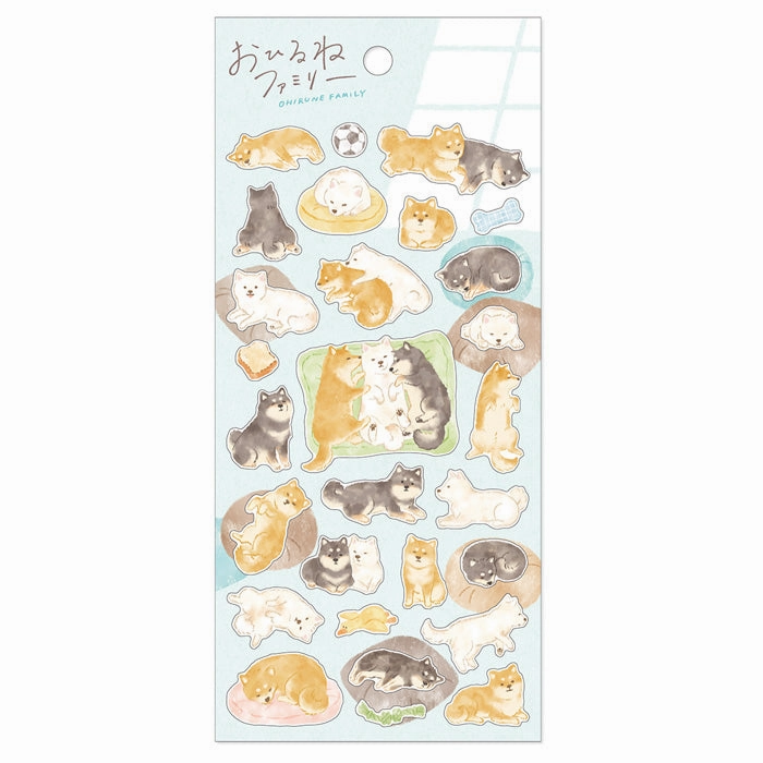 Ohirune Family Sticker  Shibata Family Mind Wave elegant