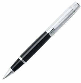 expandable paper Sheaffer 300 Black & Chrome Rollerball Pen