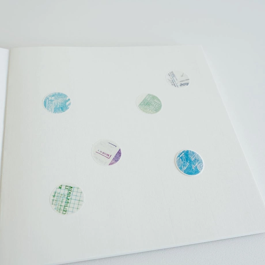 Yohaku Flake Stickers - Theme glass