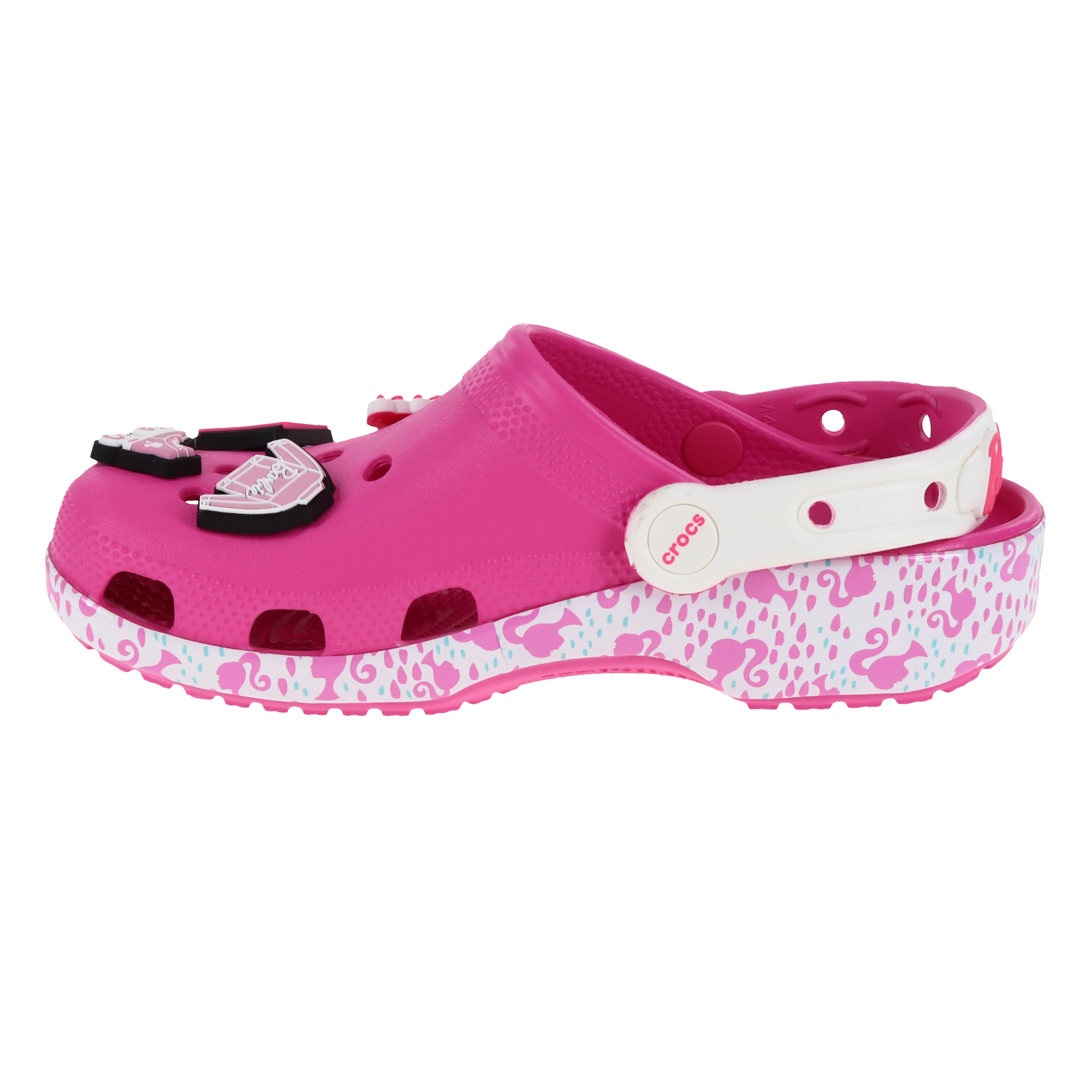 Schuhe Crocs Damen Barbie Classic Clog