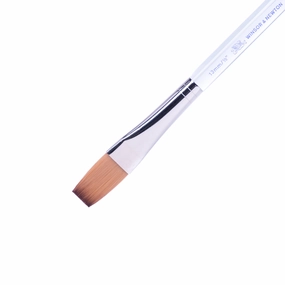 Cotman Synthetic Bristled One Stroke Paintbrush bold waterproof