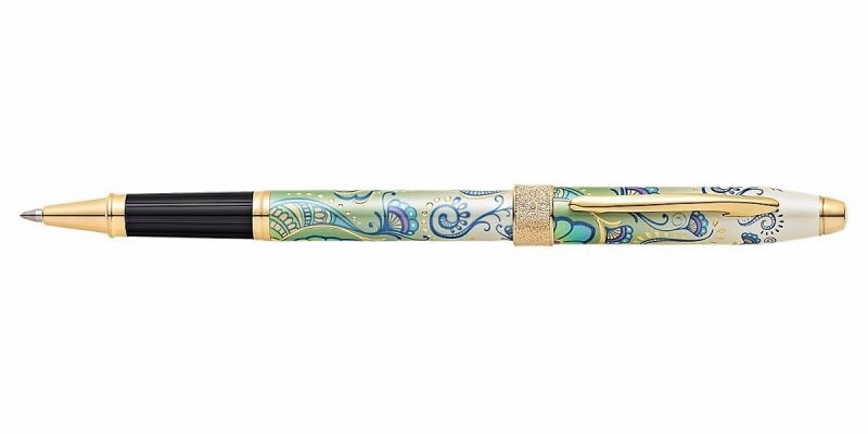 lasting antislip Cross Century Ii Botanica Green Daylily Rollerball Pen