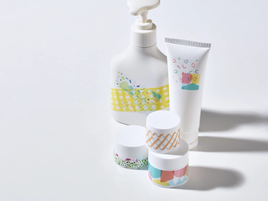 round bronze Gift Clear Tape Soda
