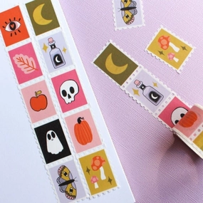 Halloween Stamp Washi Tape Version 2 bold eco