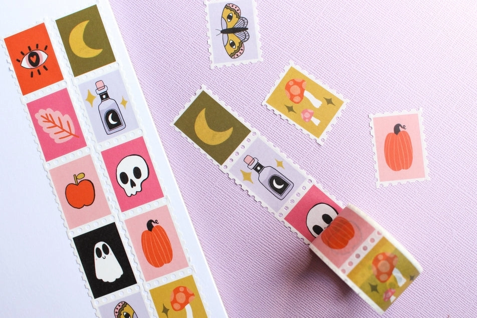 Halloween Stamp Washi Tape Version 2 modern