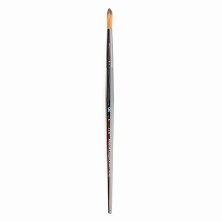 handy antislip Short Handle Round Paintbrush
