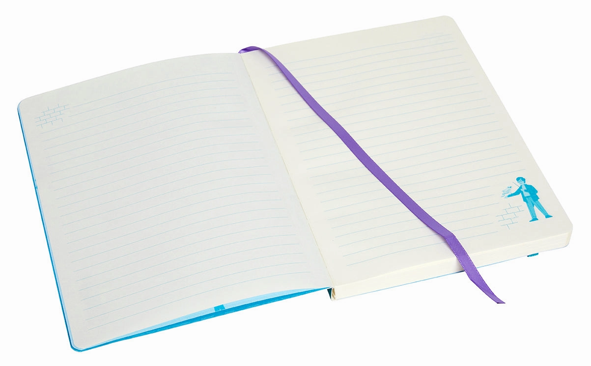 refined square Harry Potter: Exploring Diagon Alley Softcover Notebook