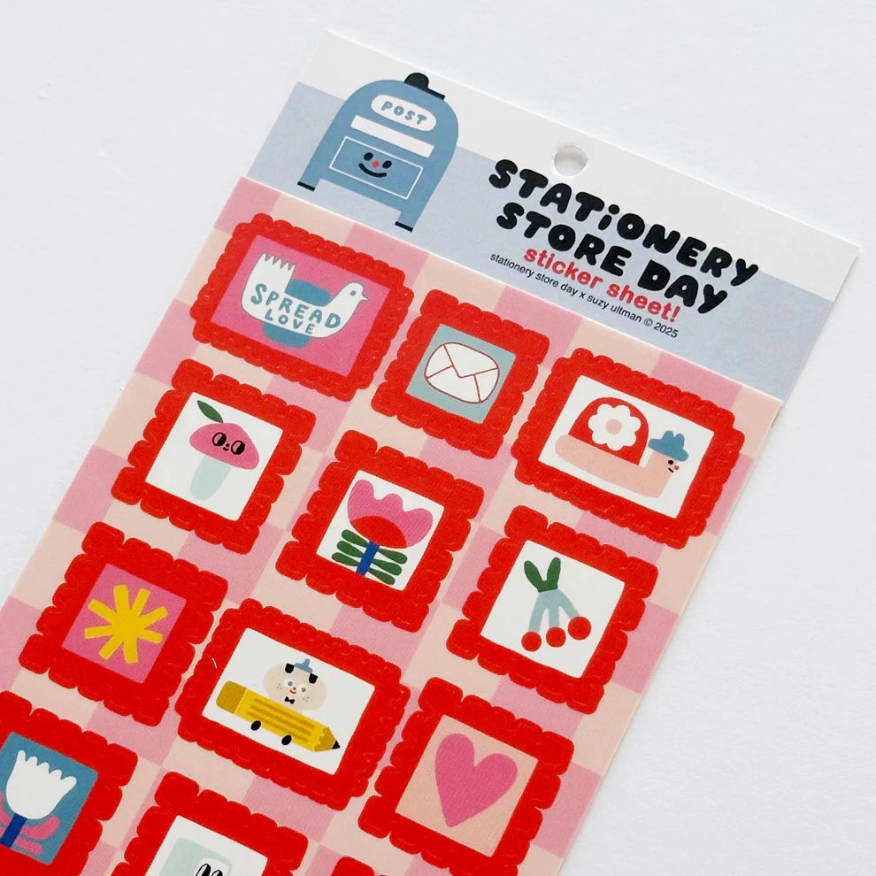 biodegradable ergonomic Suzy'S Stamps Ssd Sticker Sheet