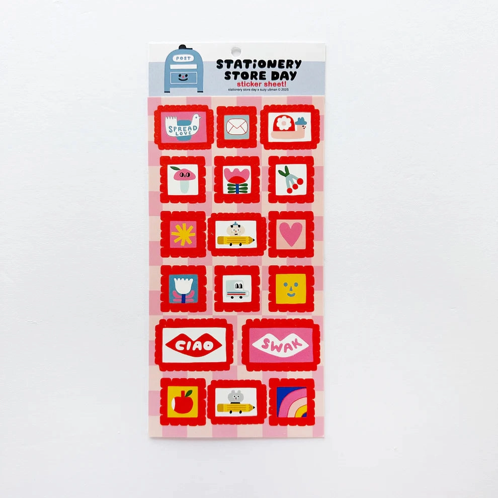 Suzy'S Stamps Ssd Sticker Sheet wide