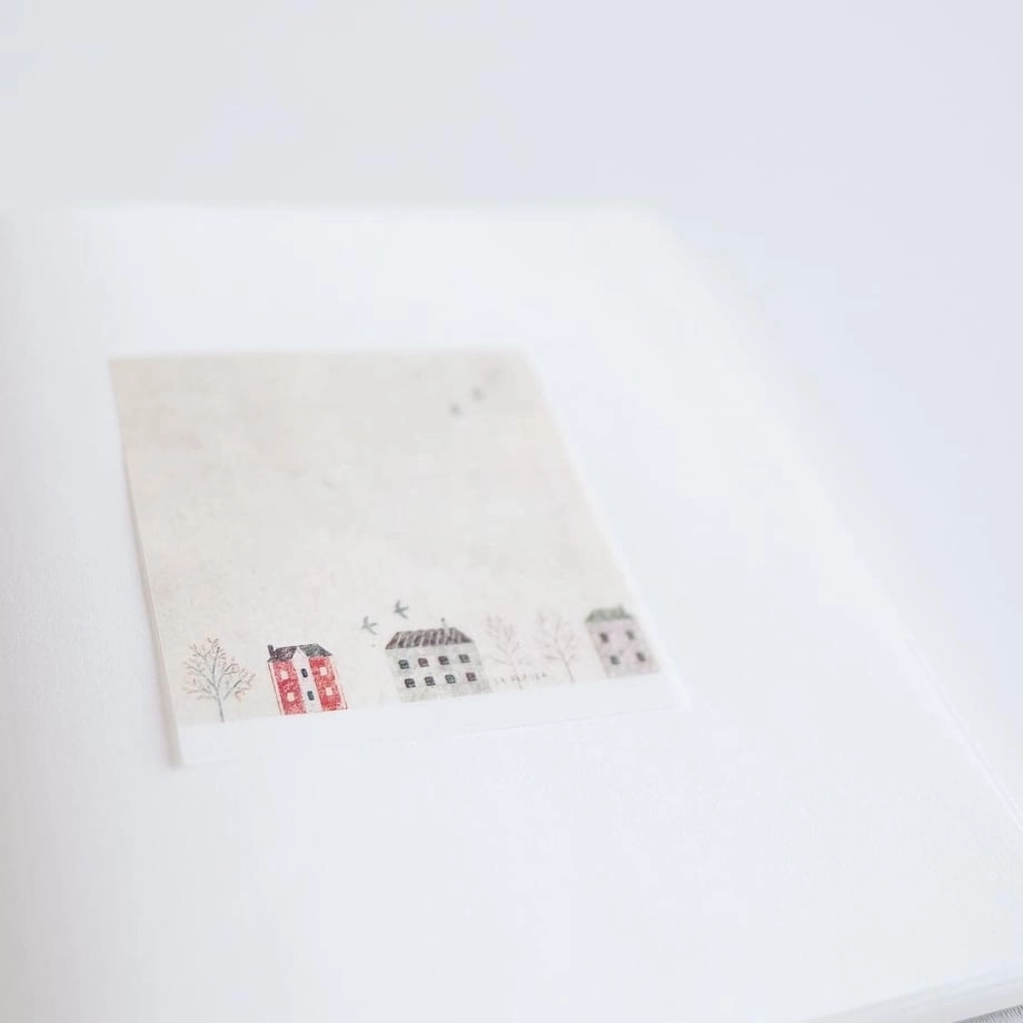 Yohaku Tracing Sticky Notes - Itsuka No Machikado special refillable