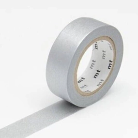 lasting compact Silver Mt Washi Tape