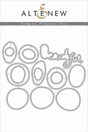 Simple Flowers Die Set metal
