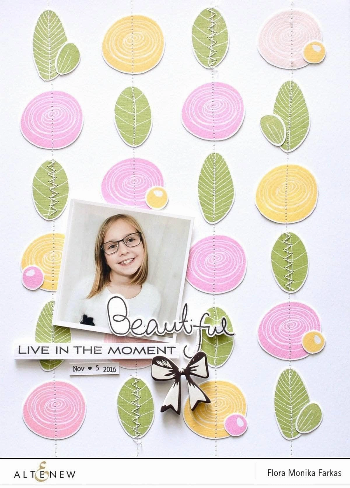 valuable springloaded Simple Flowers Die Set