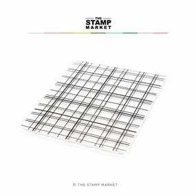 boxed quickdry Simply Plaid Background Stamp