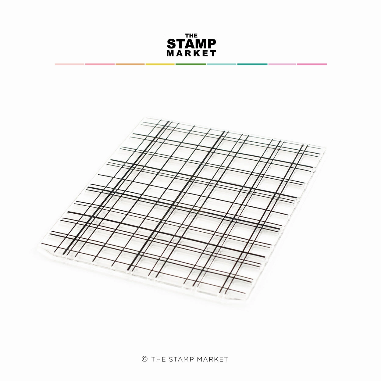 boxed quickdry Simply Plaid Background Stamp