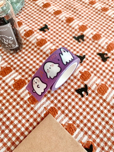 Singing Ghosts Glitter Washi Tape deluxe alloy