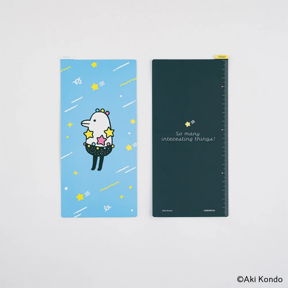 shockproof Hobonichi Pencil Board For Weeks - Hobotoridori (Illumi-Dori)