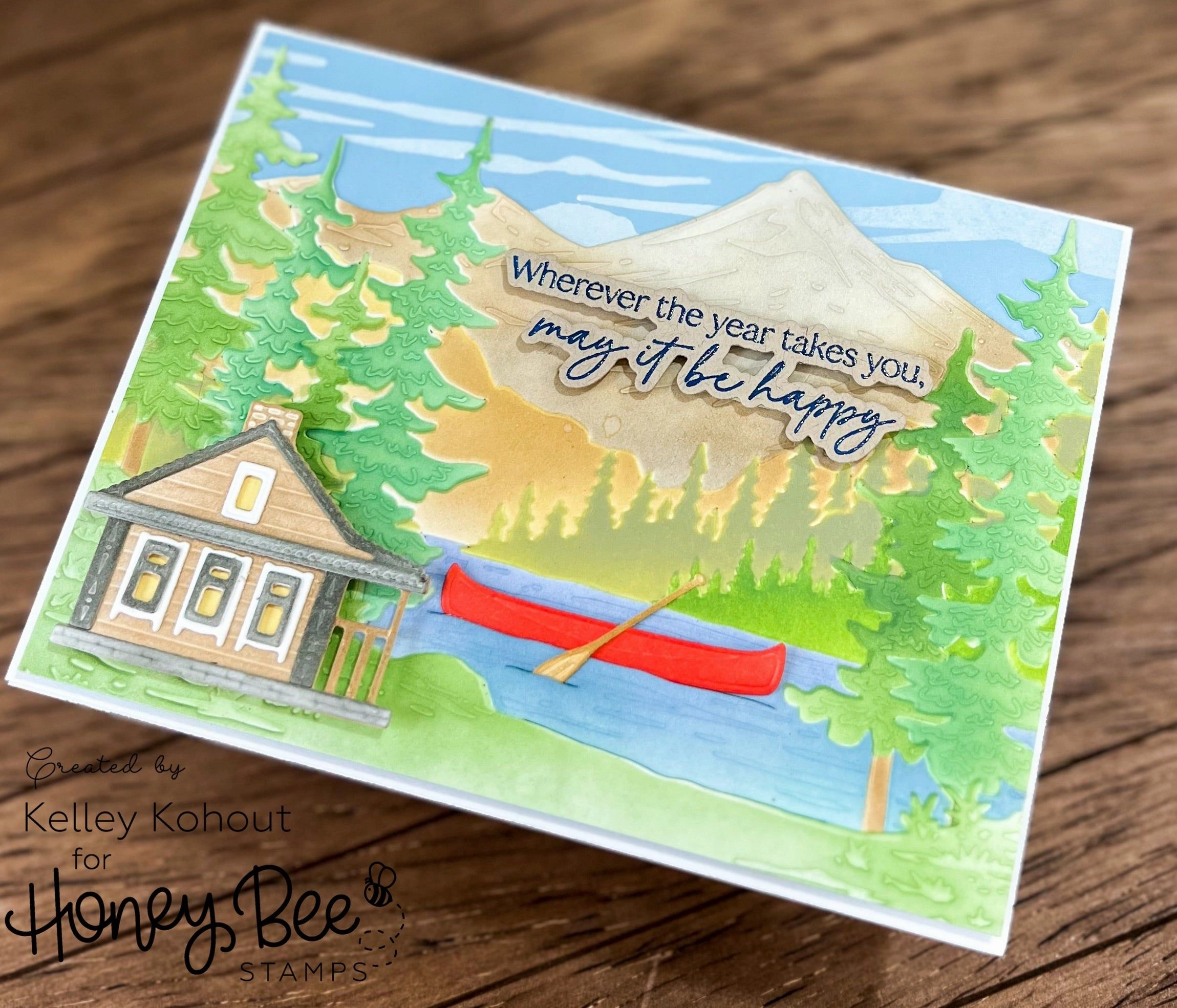 eco alloy Be Still - 6X6 Stamp Set