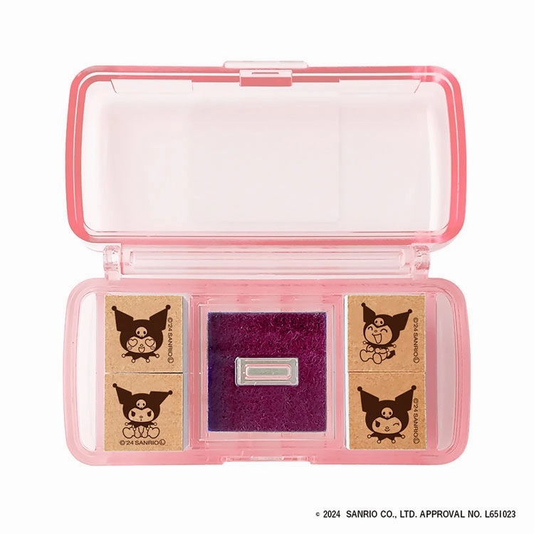Kuromi Mini Stamp Set portable affordable