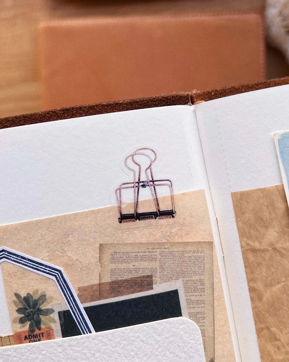 Sarica Studio Vintage Binder Clip neutral