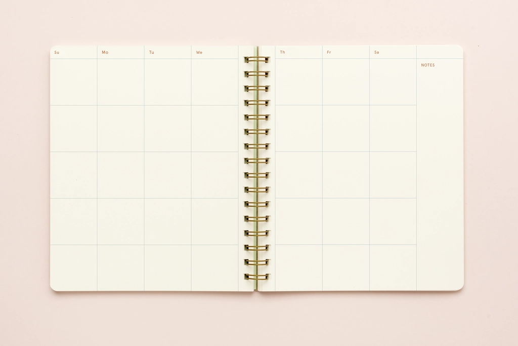 The Standard Spiral Planner Notebook expandable