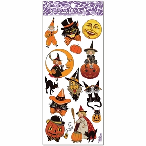 Vintage Halloween Stickers handy