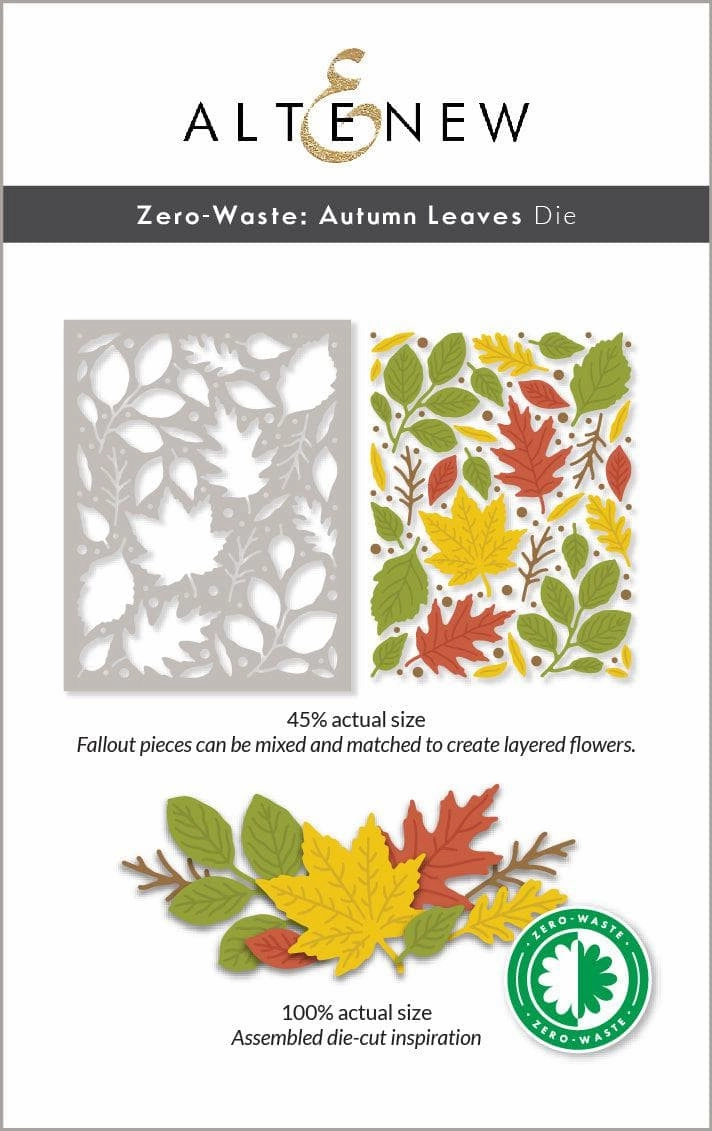 soft Zero-Waste: Autumn Leaves Die