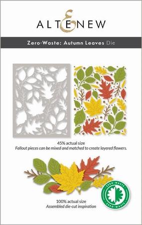 soft Zero-Waste: Autumn Leaves Die