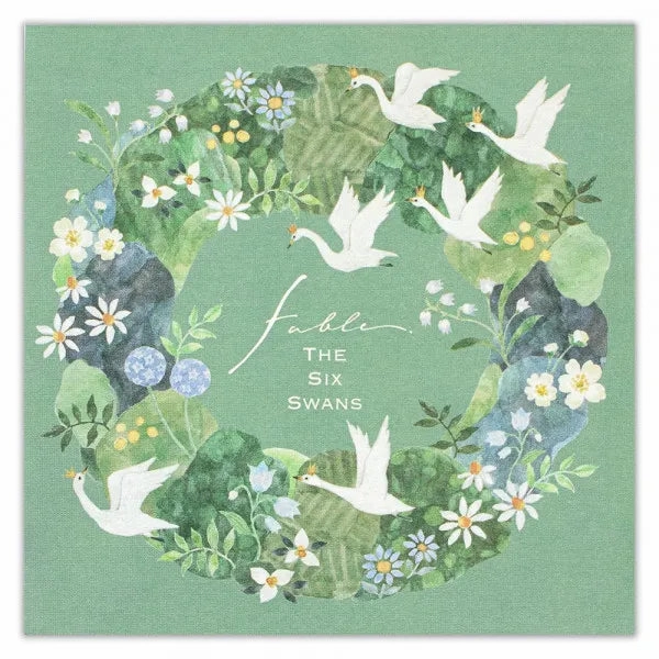 Six Swans Fable Memo Pad resilient