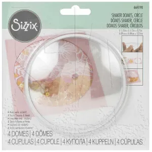 musthave compact Sizzix  Shaker Domes - Circle 3 1/2"