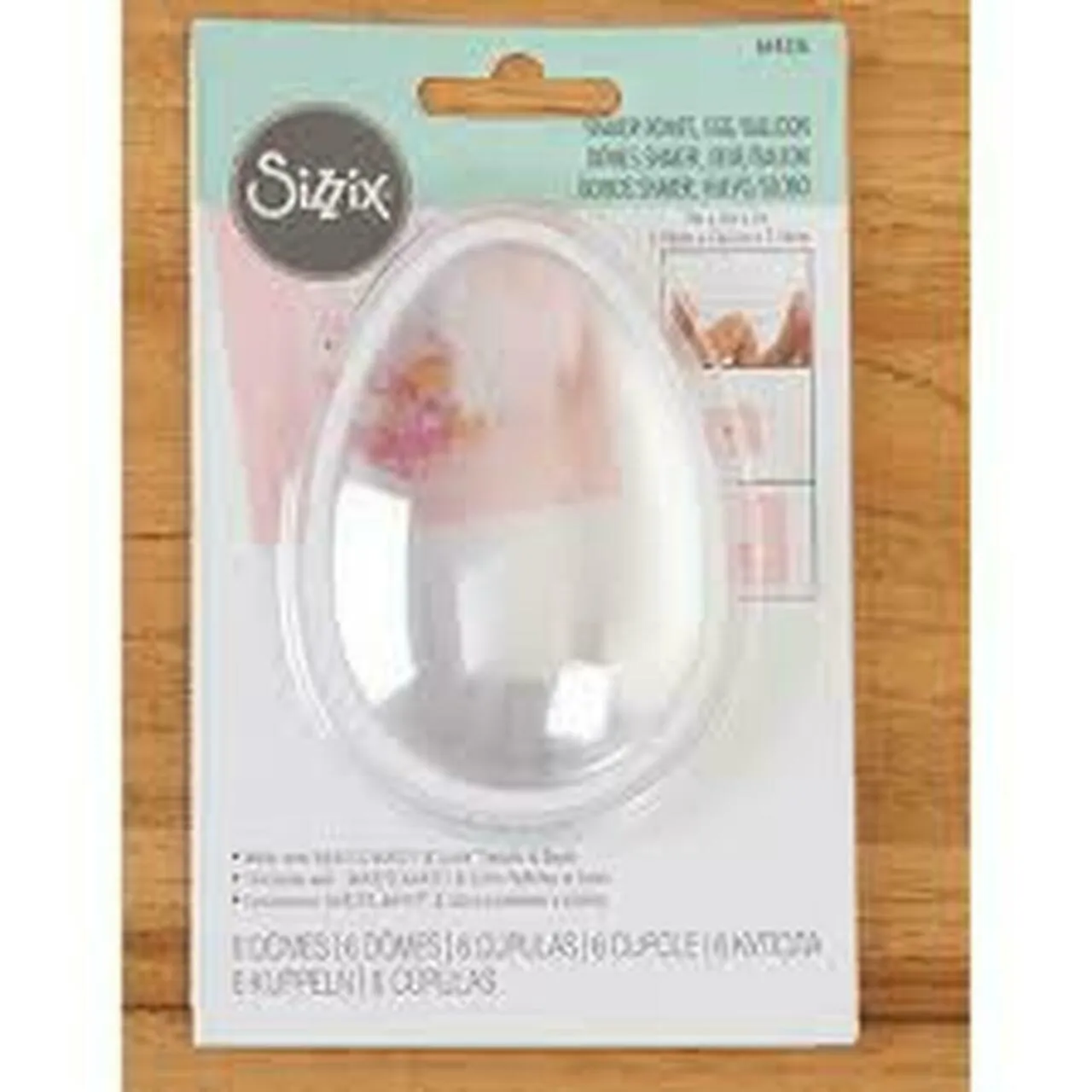 cool Sizzix Shaker Domes Egg/Balloon