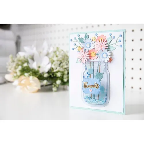 Sizzix Shaker Domes  Jar limited refillable