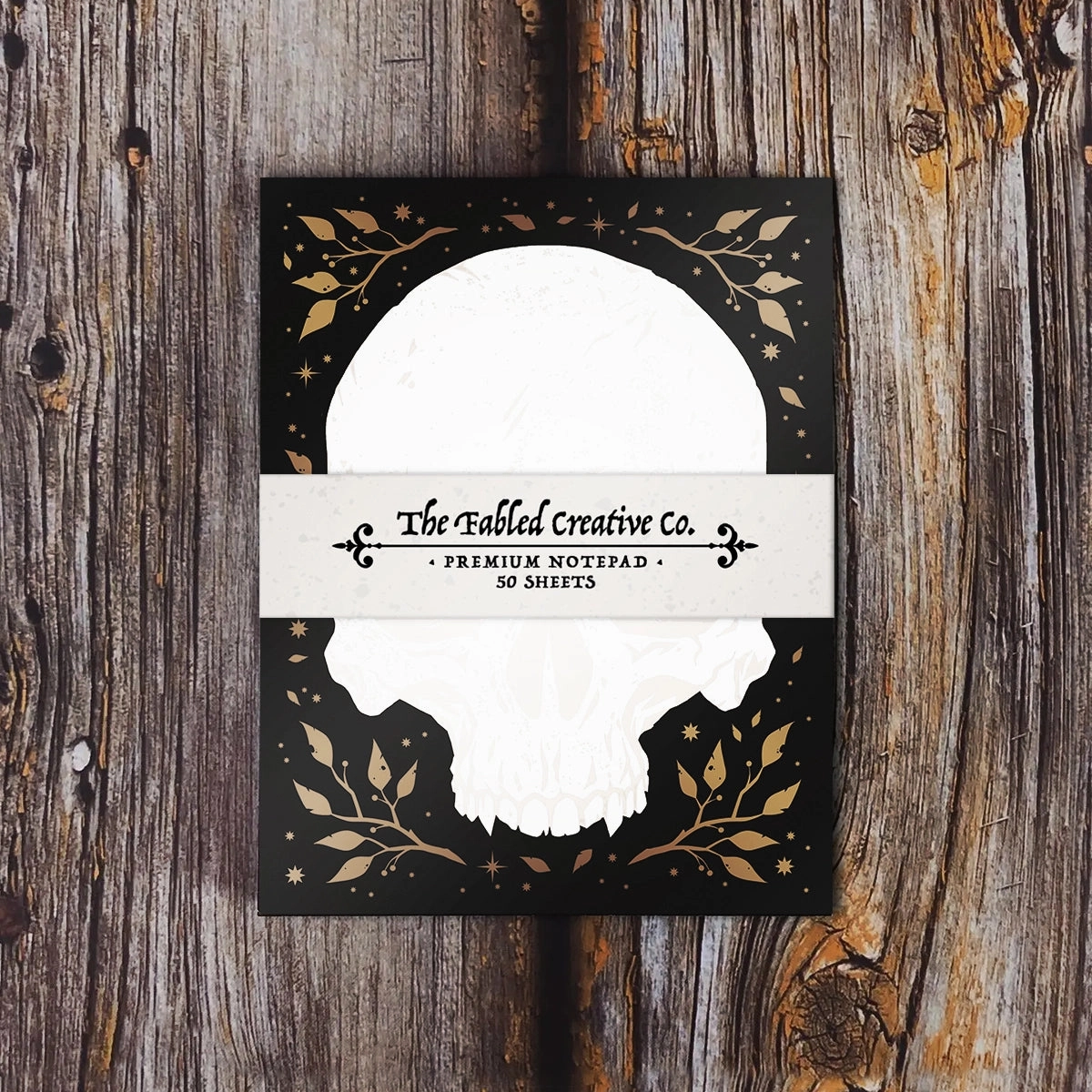 Skull Notepad musthave