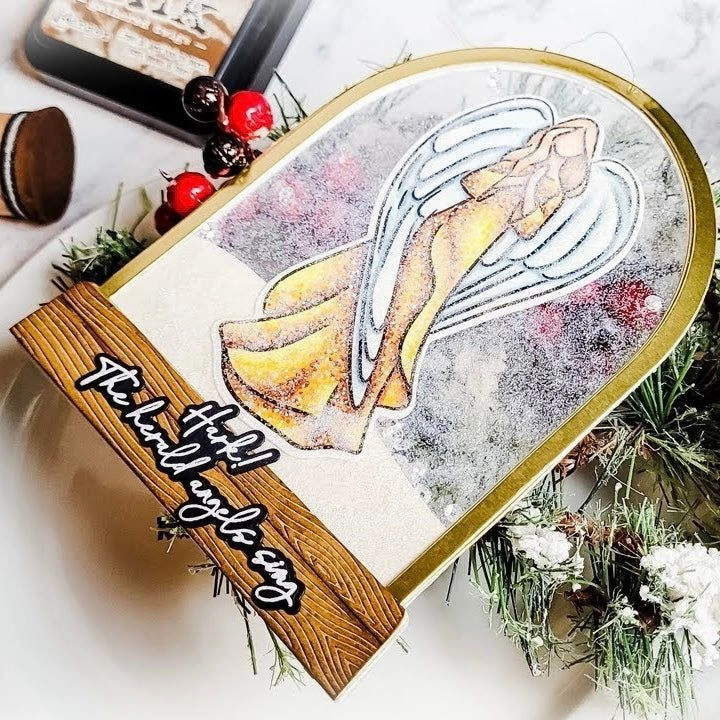 Artsy Angel - 6X6 Stamp Set sturdy