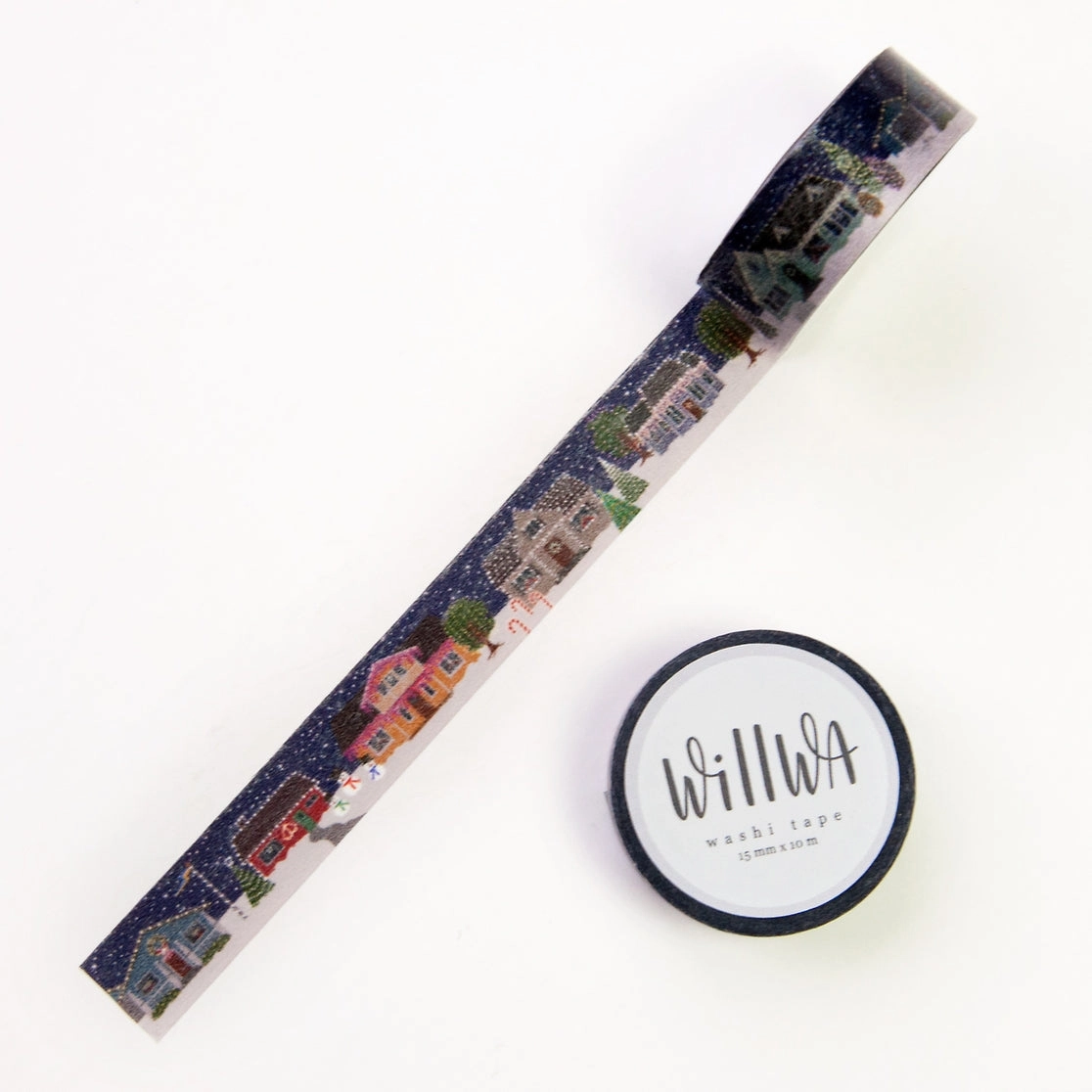Christmas Village Washi Tape bamboo