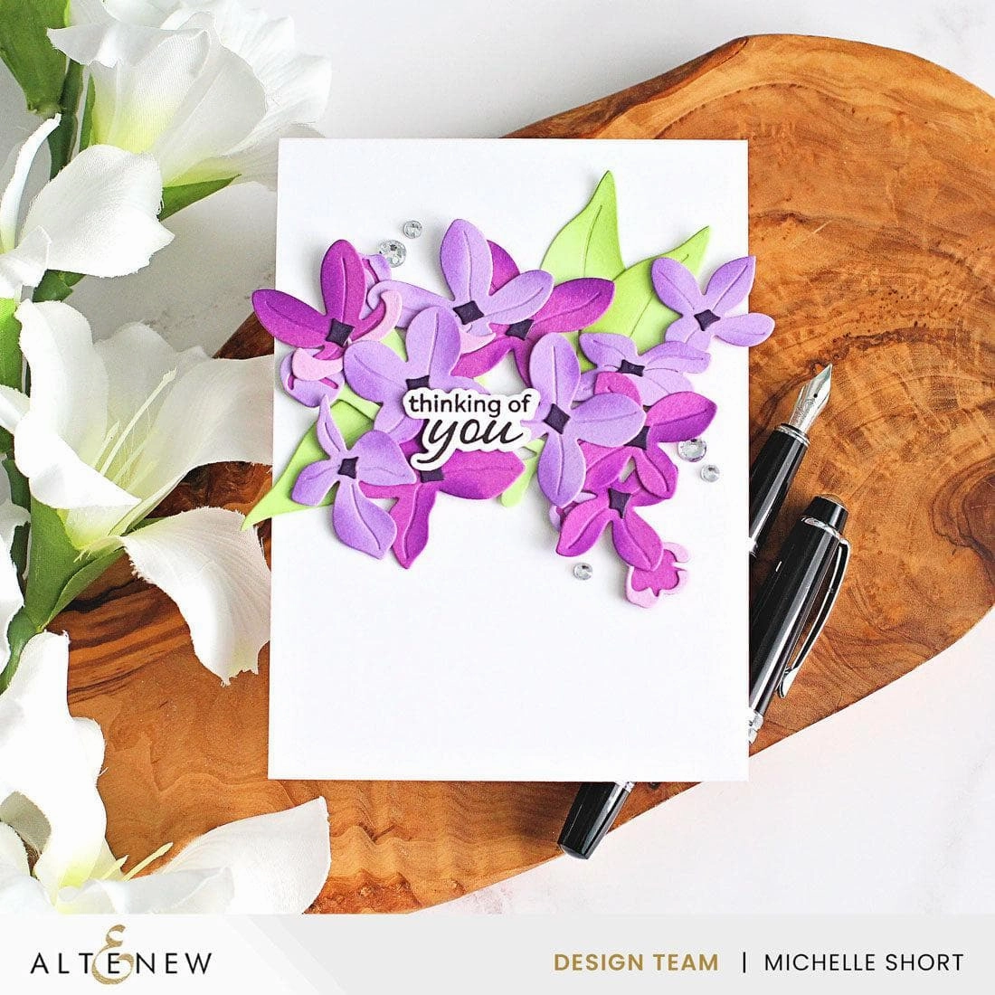 Craft-A-Flower: Lilac Layering Die Set recycled