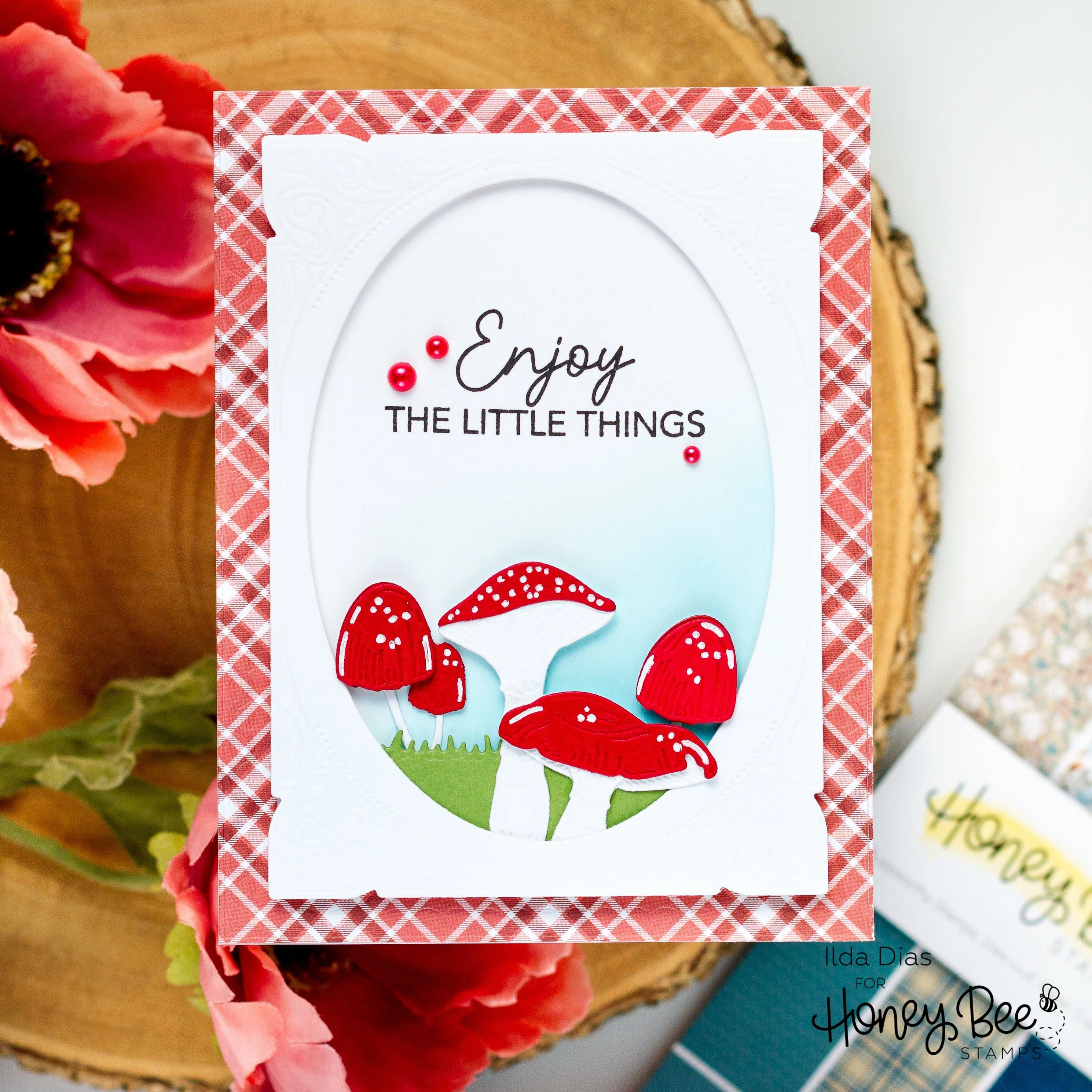 large Heartfelt Hello - 6X6 Stamp Set