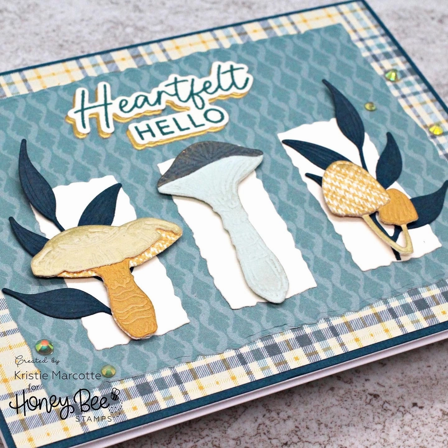 Heartfelt Hello - 6X6 Stamp Set slim