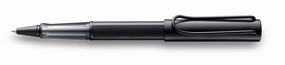 springloaded Lamy Al-Star Black Rollerball Pen
