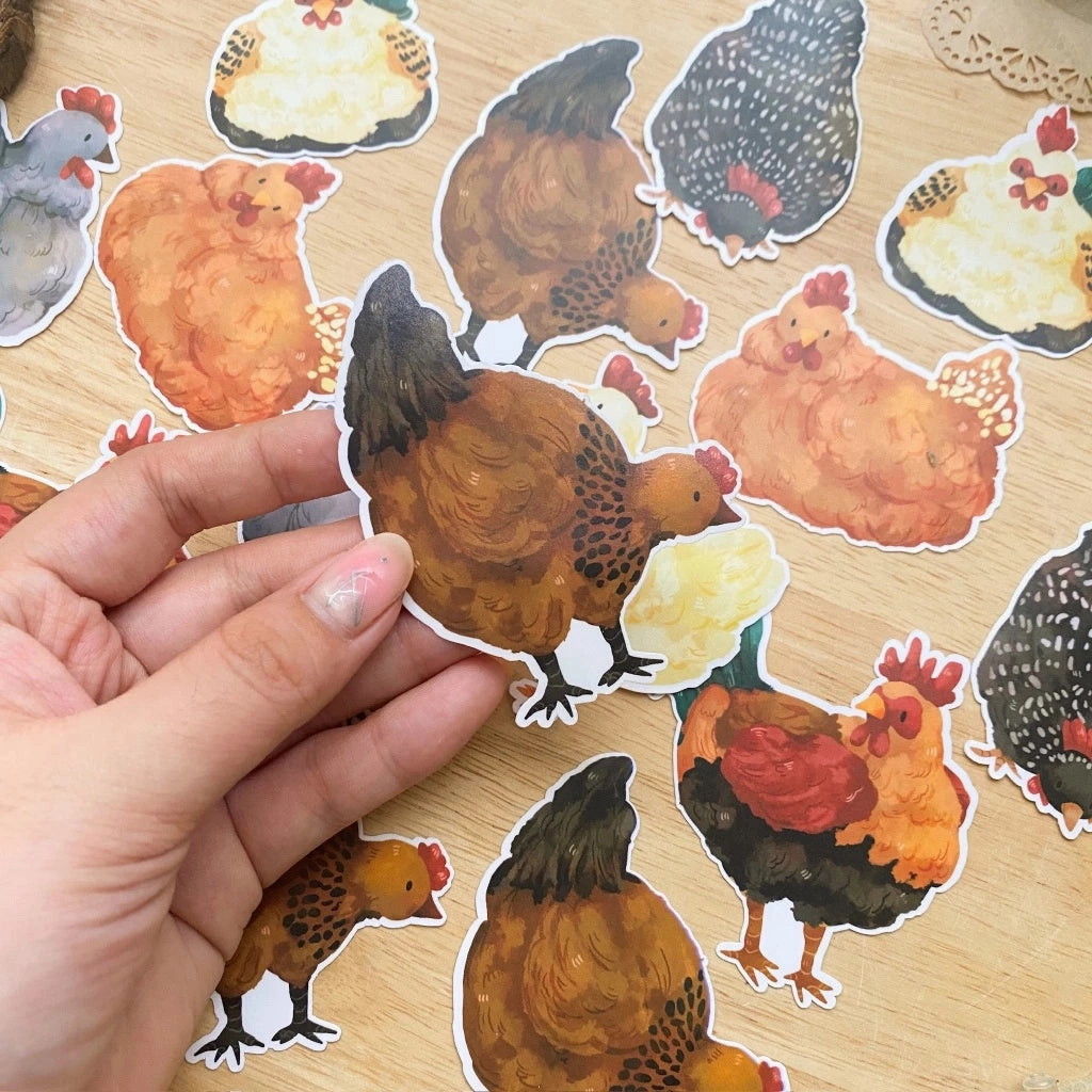 flexible Paperaicashop Cutie Chimkens Sticker Pack