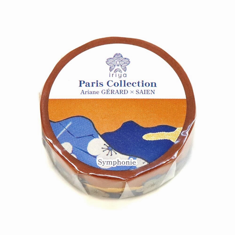 refined solid Saien Washi Tape Paris Collection - Symphonie