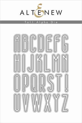 Tall Alpha Die Set single