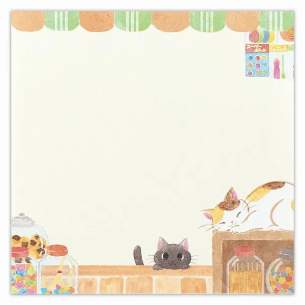 Sleeping Rice Cakes And Adzuki Beans Memo Pad tall metal