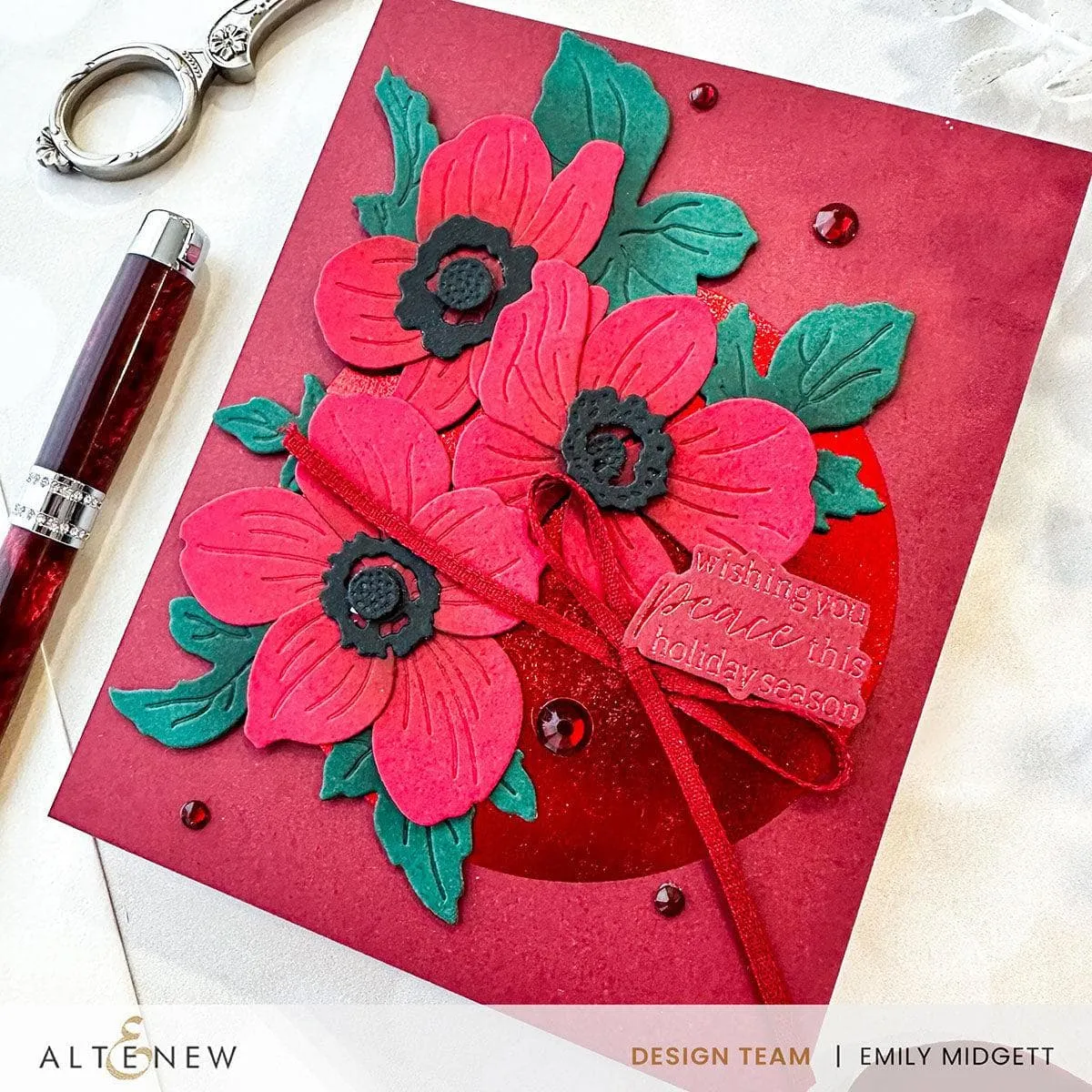 basic Hot Foil Roll - Berry Red (Mirror)