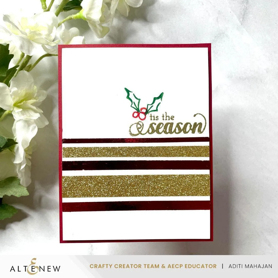 Hot Foil Roll - Berry Red (Mirror) antislip everyday